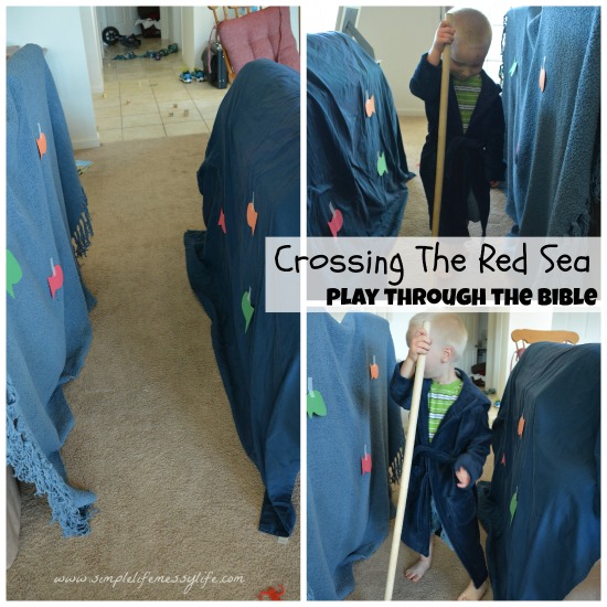 Moses - Play Through The Bible - Toddler Bible study lesson plans - www.simplelifemessylife.com
