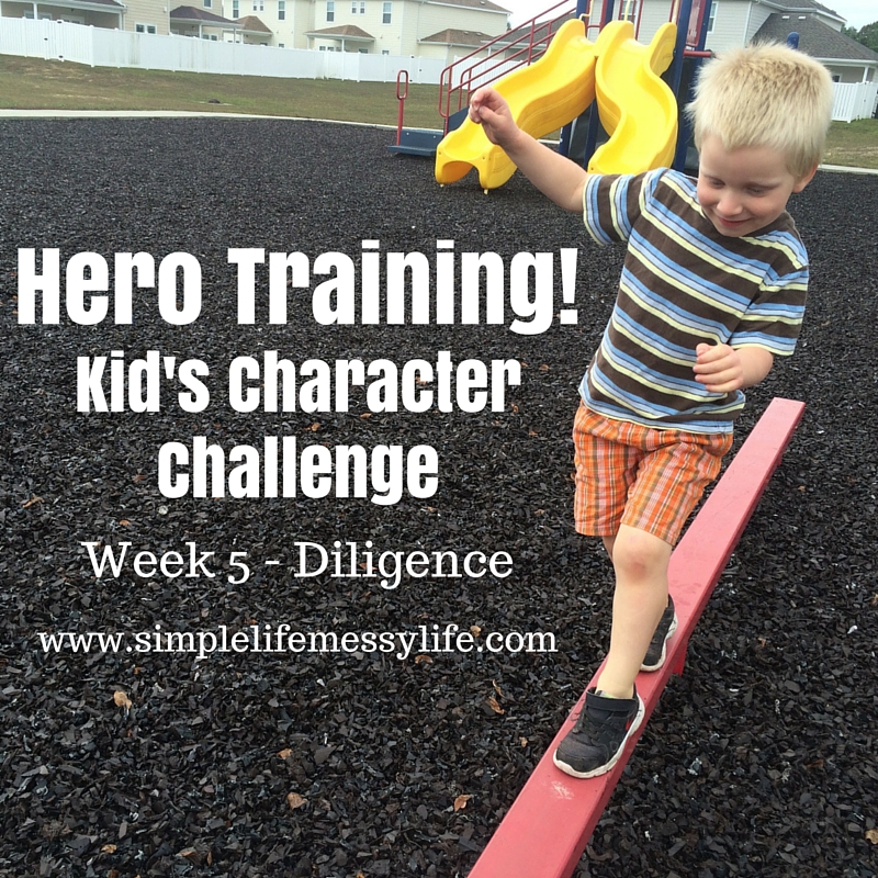 Hero Training!Kid's Character Challenge