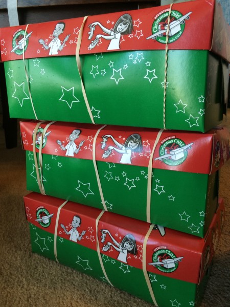 Great ideas for packing Operation Christmas Child Shoeboxes!