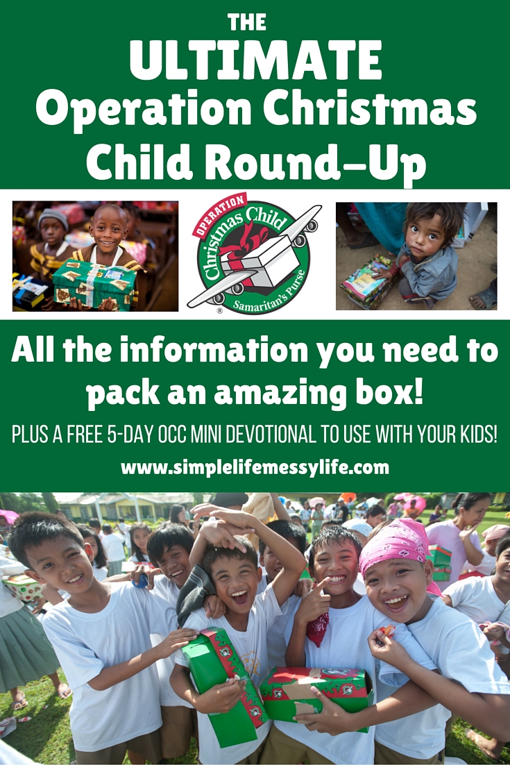 The ULTIMATE Operation Christmas Child Round-Up