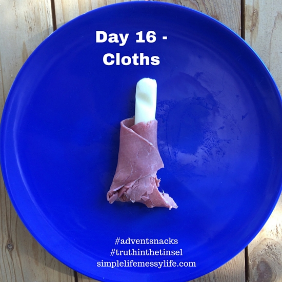 Advent Snacks day 16 - cloths