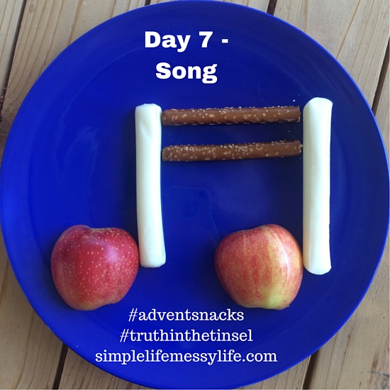 Advent snacks - day 7 - song