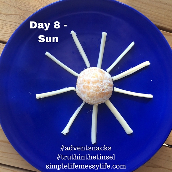 Advent Snacks - day 8 - sun