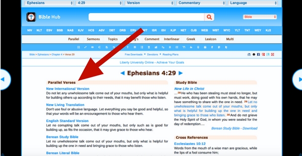 Biblehub Tutorial-7