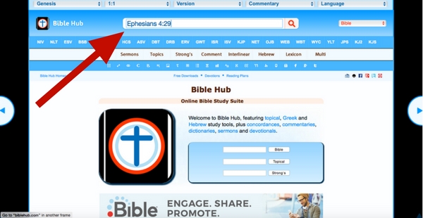 Biblehub Tutorial