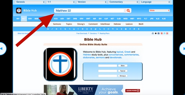 Biblehub Tutorial